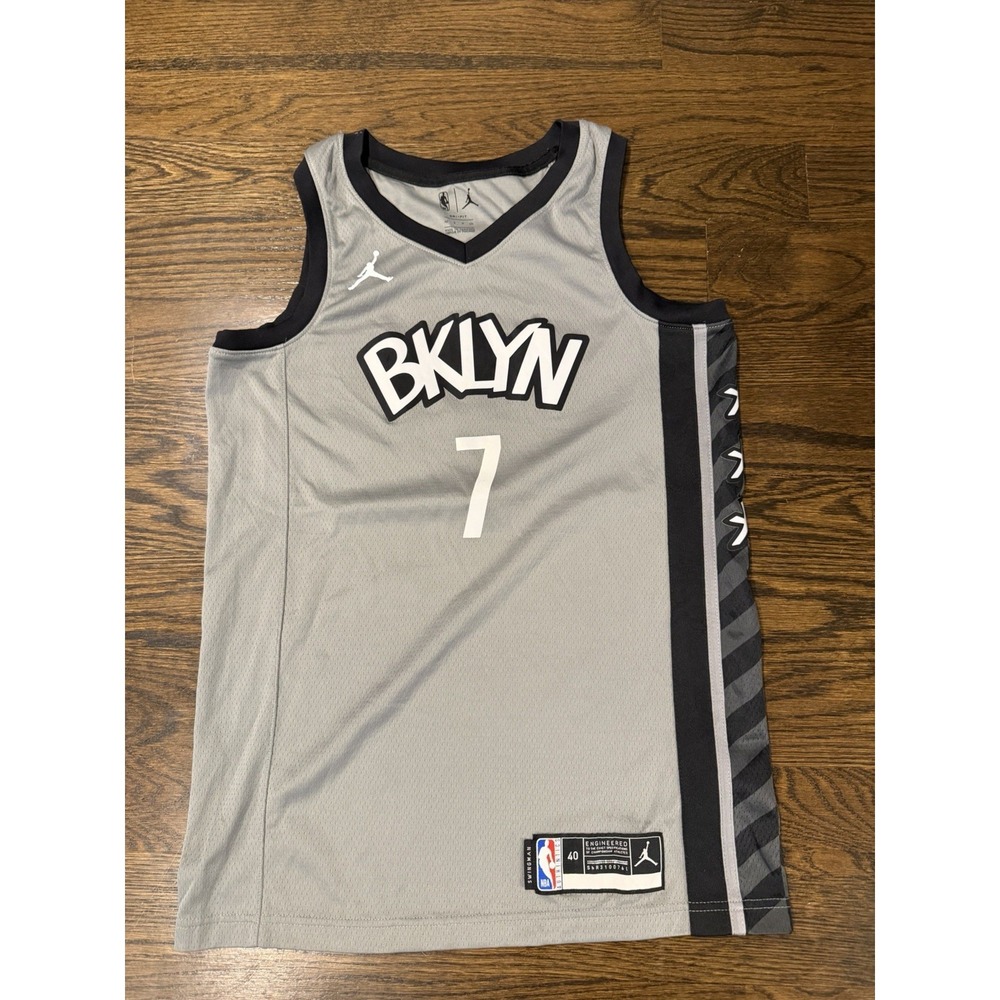 Nike Jordan NBA Brooklyn Nets Kevin Durant 20/21 Swingman Jersey Men Small 40